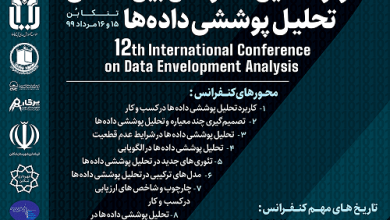 عکس از دوازدهمین کنفرانس بین المللی تحلیل پوششی داده ها